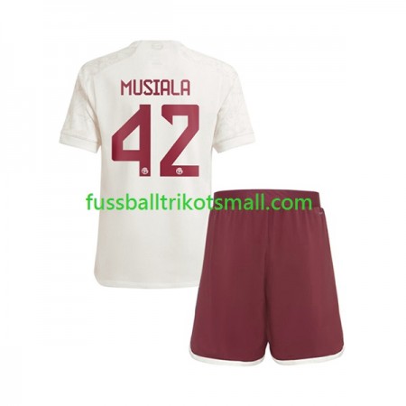 Fußballtrikots Bayern München Jamal Musiala 42 Kinder 2023-2024 Kurzarm 3rd trikot kaufen